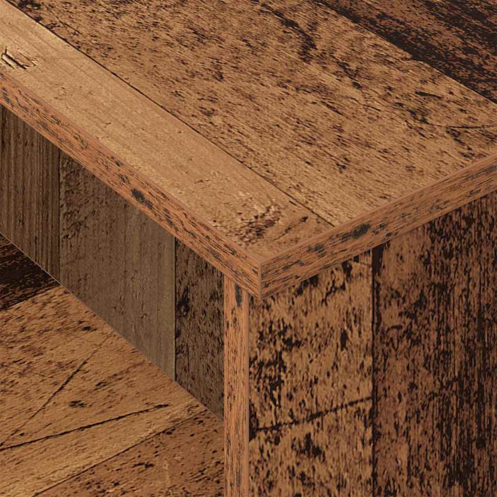 vidaXL Τραπέζι κονσόλας Παλιό ξύλο 91,5 x 35 x 38,5 εκ