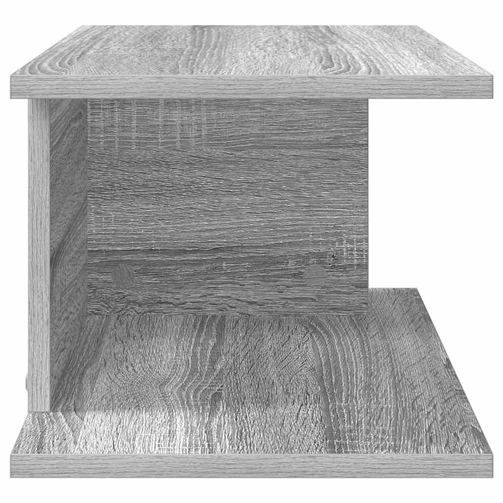 vidaXL Κομοδίνο 2 τμχ. Γκρίζο Σονομα 40 x 30 x 25 εκ