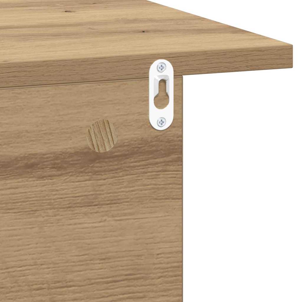 vidaXL Κομοδίνο 2 τμχ. Artisan Oak 40 x 30 x 25 εκ Επεξεργασμένο Ξύλο