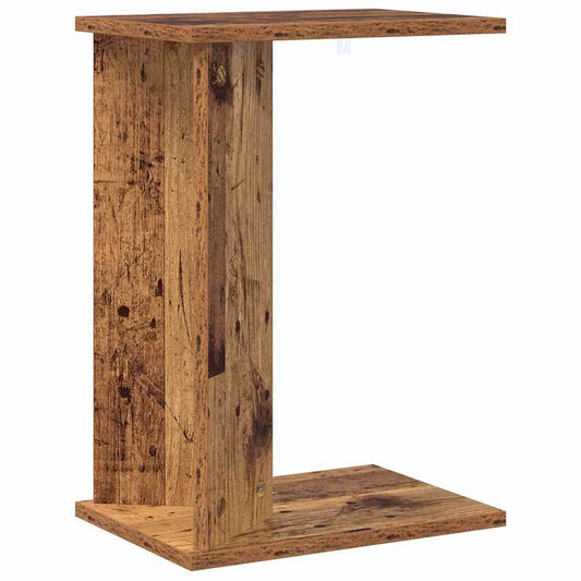vidaXL End Table Παλιό ξύλο 35 x 25 x 50 εκ Επεξεργασμένο ξύλο