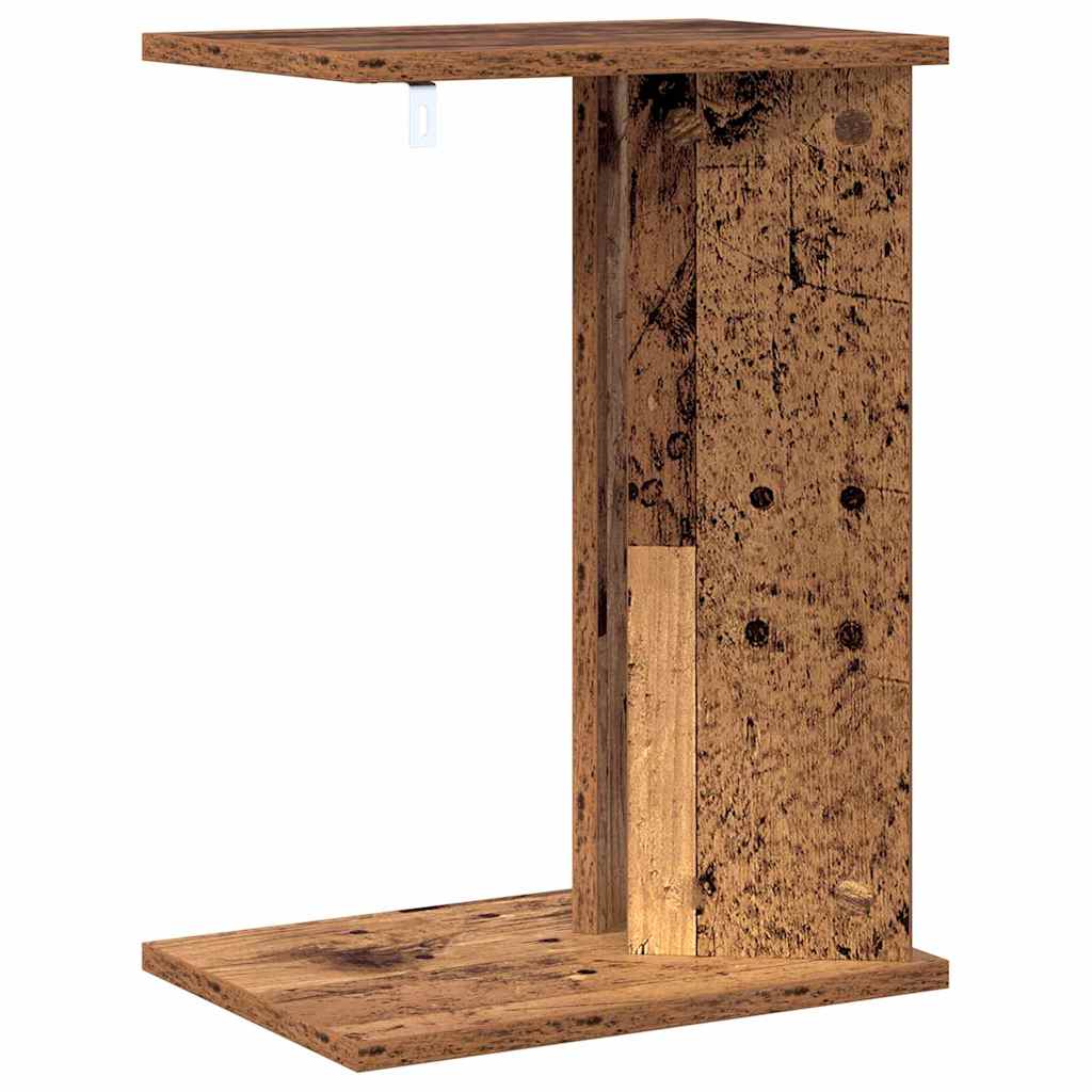 vidaXL End Table Παλιό ξύλο 35 x 25 x 50 εκ Επεξεργασμένο ξύλο