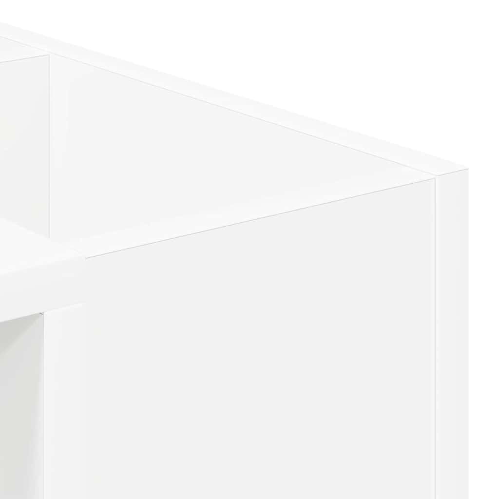 vidaXL Τραπεζάκι σαλονιού Λευκό 101,5 x 50 x 37 εκ. Επεξεργασμένο ξύλο