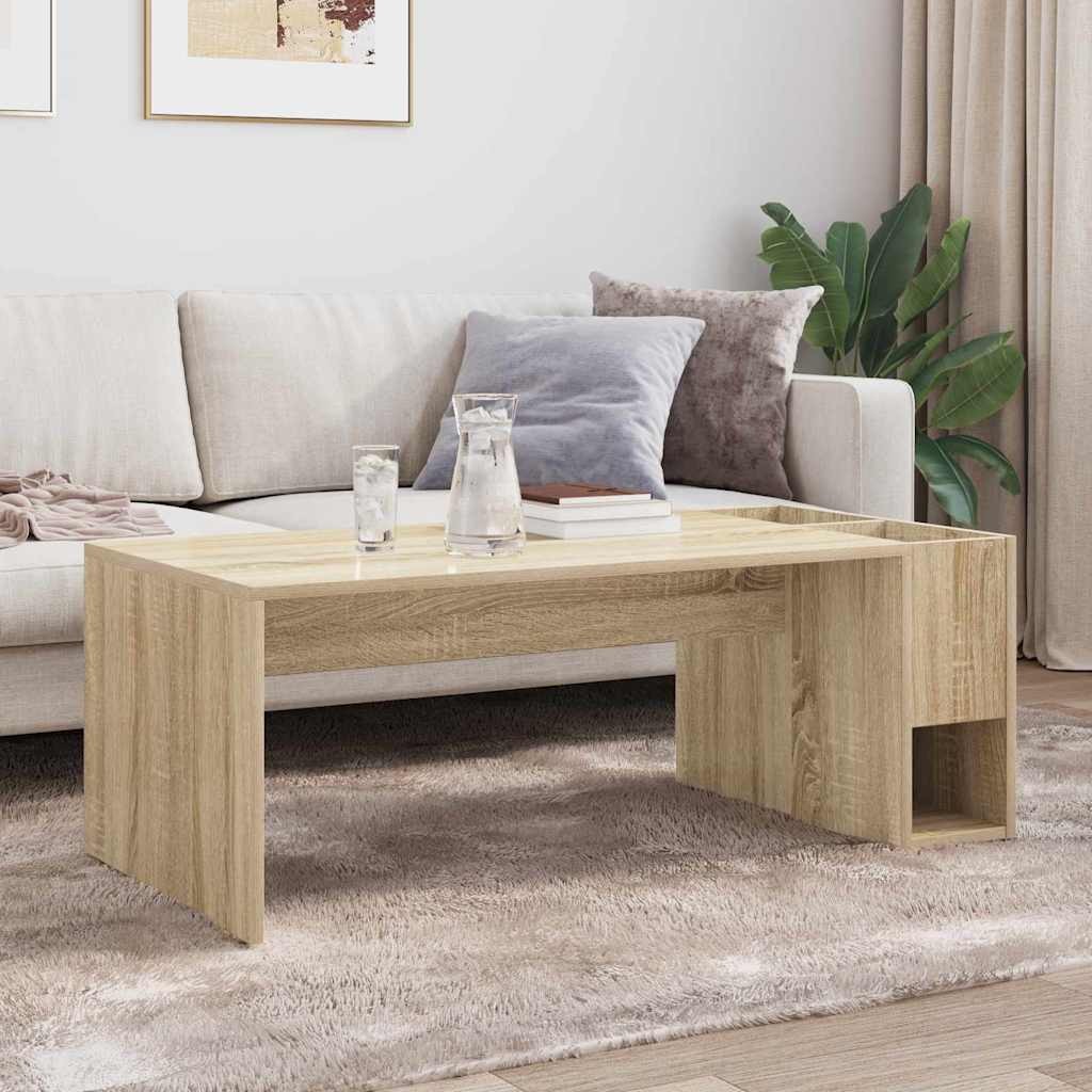 vidaXL Τραπεζάκι σαλονιού Δρύς Sonoma 101,5 x 50 x 37 εκ.