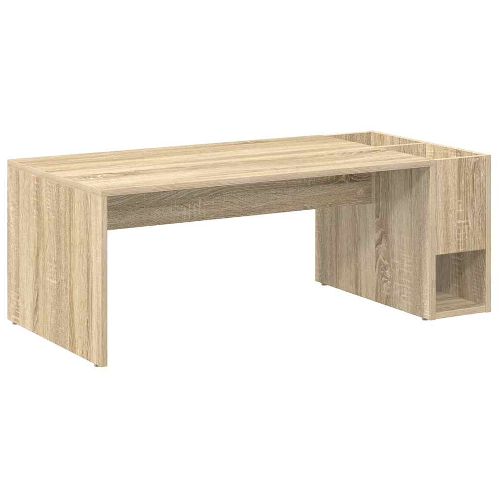 vidaXL Τραπεζάκι σαλονιού Δρύς Sonoma 101,5 x 50 x 37 εκ.