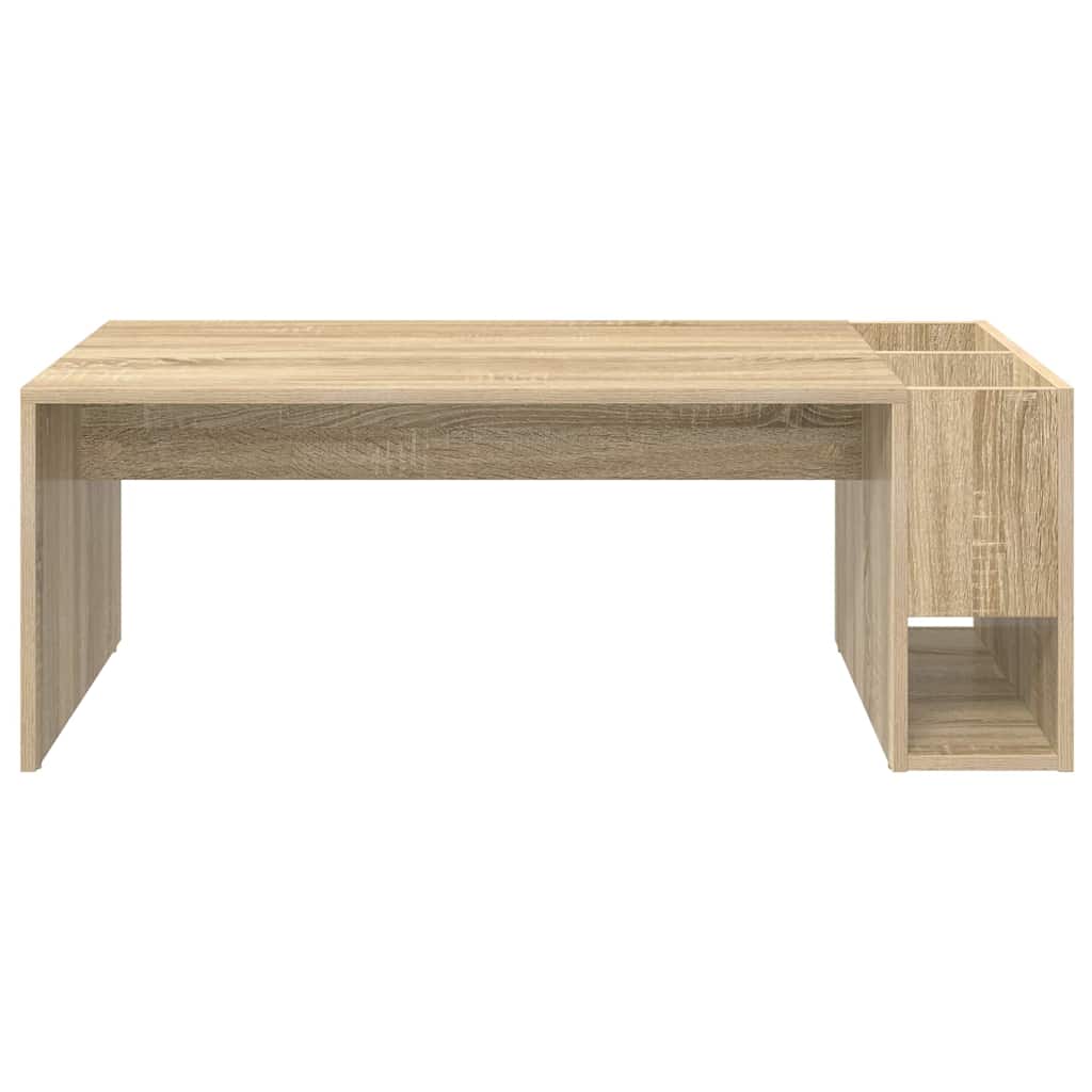 vidaXL Τραπεζάκι σαλονιού Δρύς Sonoma 101,5 x 50 x 37 εκ.