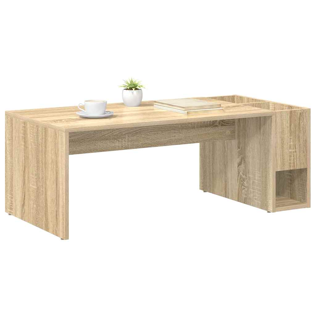 vidaXL Τραπεζάκι σαλονιού Δρύς Sonoma 101,5 x 50 x 37 εκ.