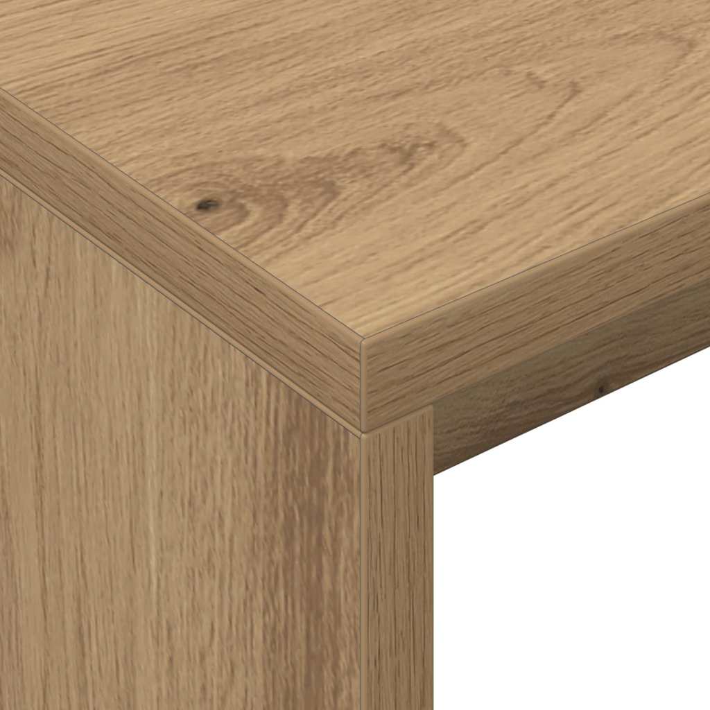 vidaXL Γραφείο Artisan Oak Επεξεργασμένο Ξύλο 109 x 50 x 78 εκ