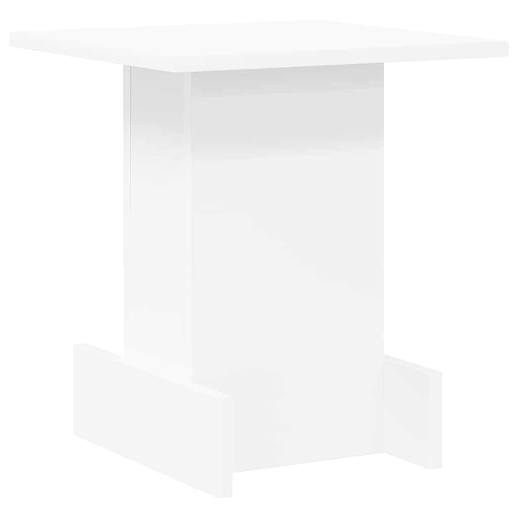 vidaXL End Table Λευκό 35,5 x 35 x 40 εκ Επεξεργασμένο ξύλο