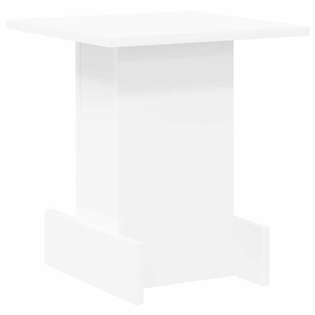 vidaXL End Table Λευκό 35,5 x 35 x 40 εκ Επεξεργασμένο ξύλο