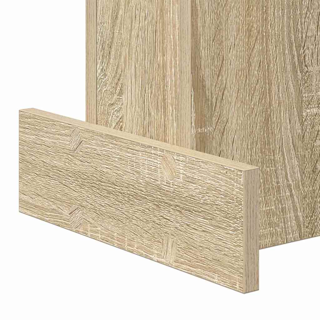 vidaXL End Table Δρύς Sonoma 35,5 x 35 x 40 εκ Επεξεργασμένο ξύλο