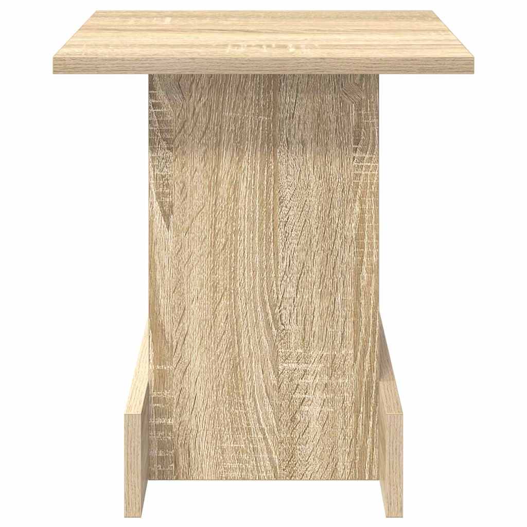 vidaXL End Table Δρύς Sonoma 35,5 x 35 x 40 εκ Επεξεργασμένο ξύλο