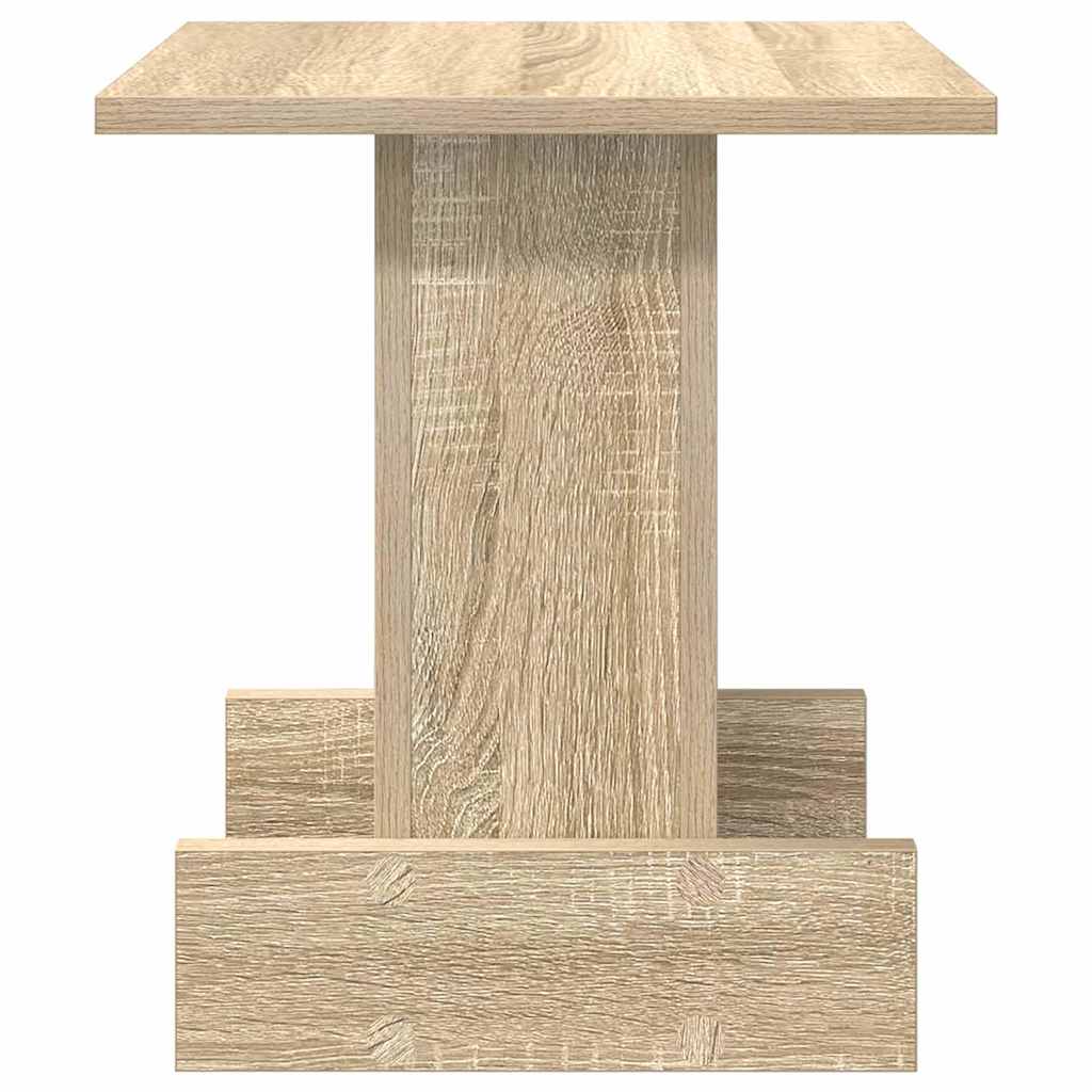 vidaXL End Table Δρύς Sonoma 35,5 x 35 x 40 εκ Επεξεργασμένο ξύλο