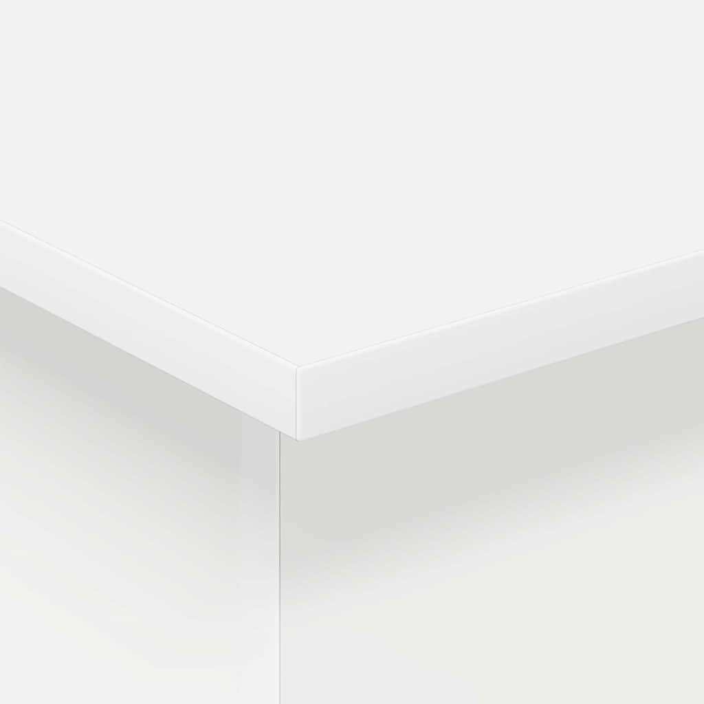 vidaXL End Table Λευκό 44,5 x 45 x 55 εκ Επεξεργασμένο ξύλο