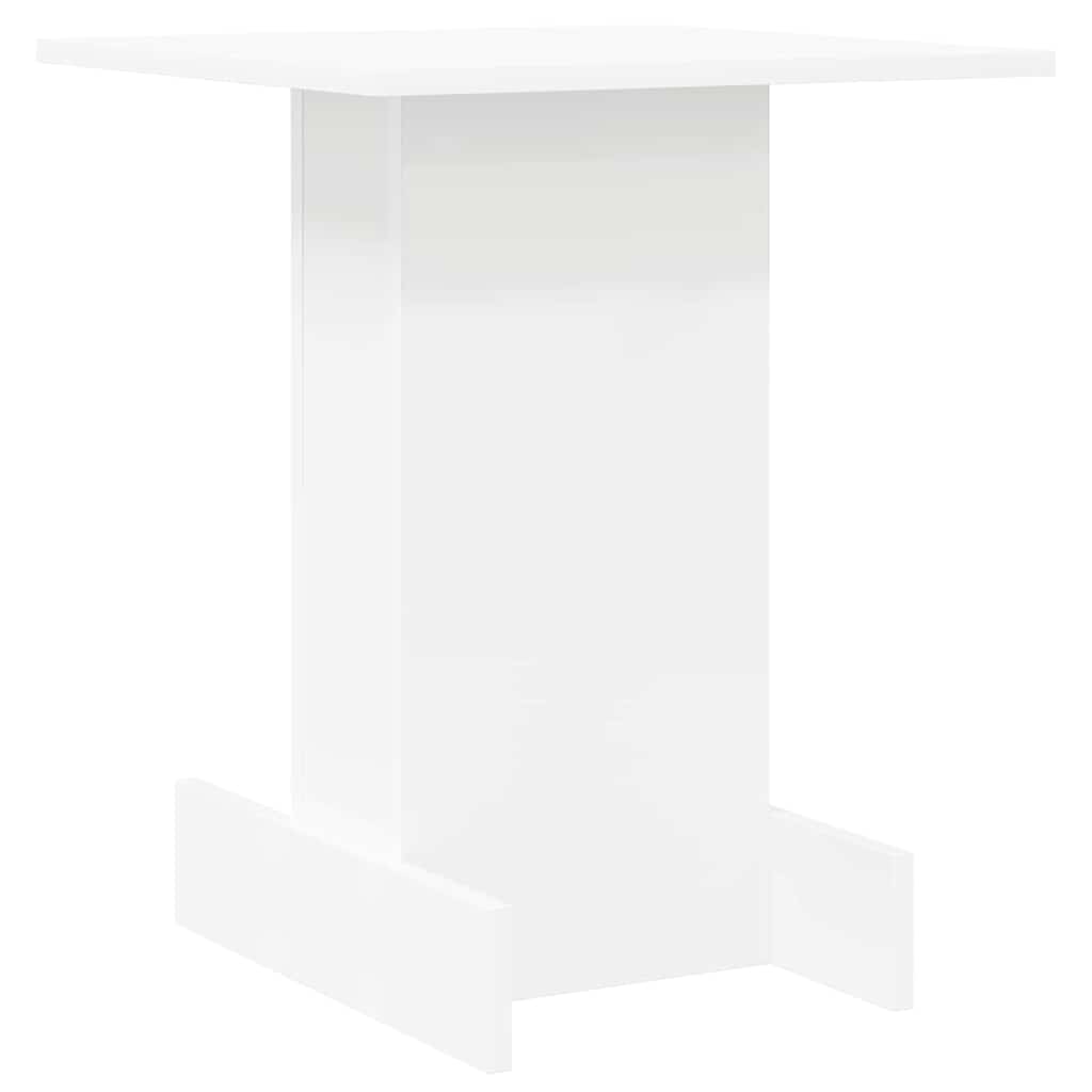 vidaXL End Table Λευκό 44,5 x 45 x 55 εκ Επεξεργασμένο ξύλο