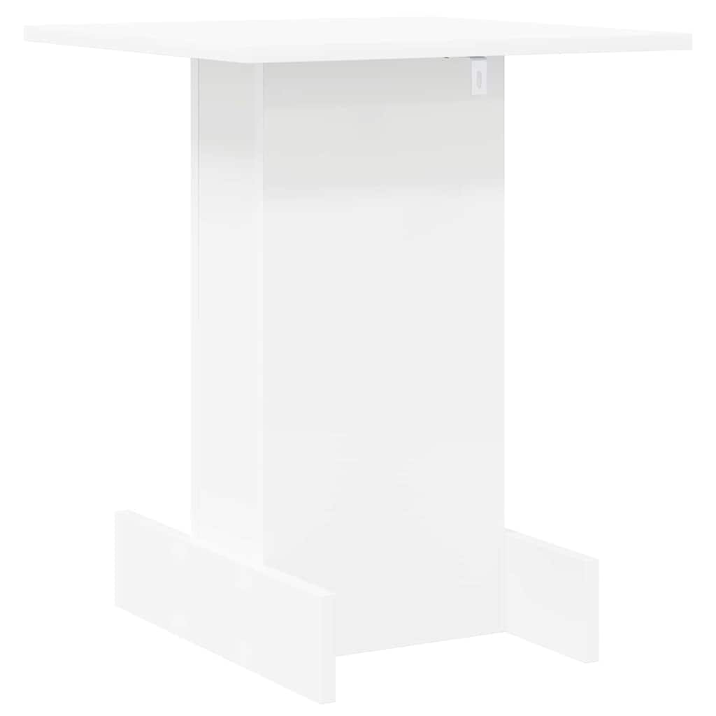vidaXL End Table Λευκό 44,5 x 45 x 55 εκ Επεξεργασμένο ξύλο