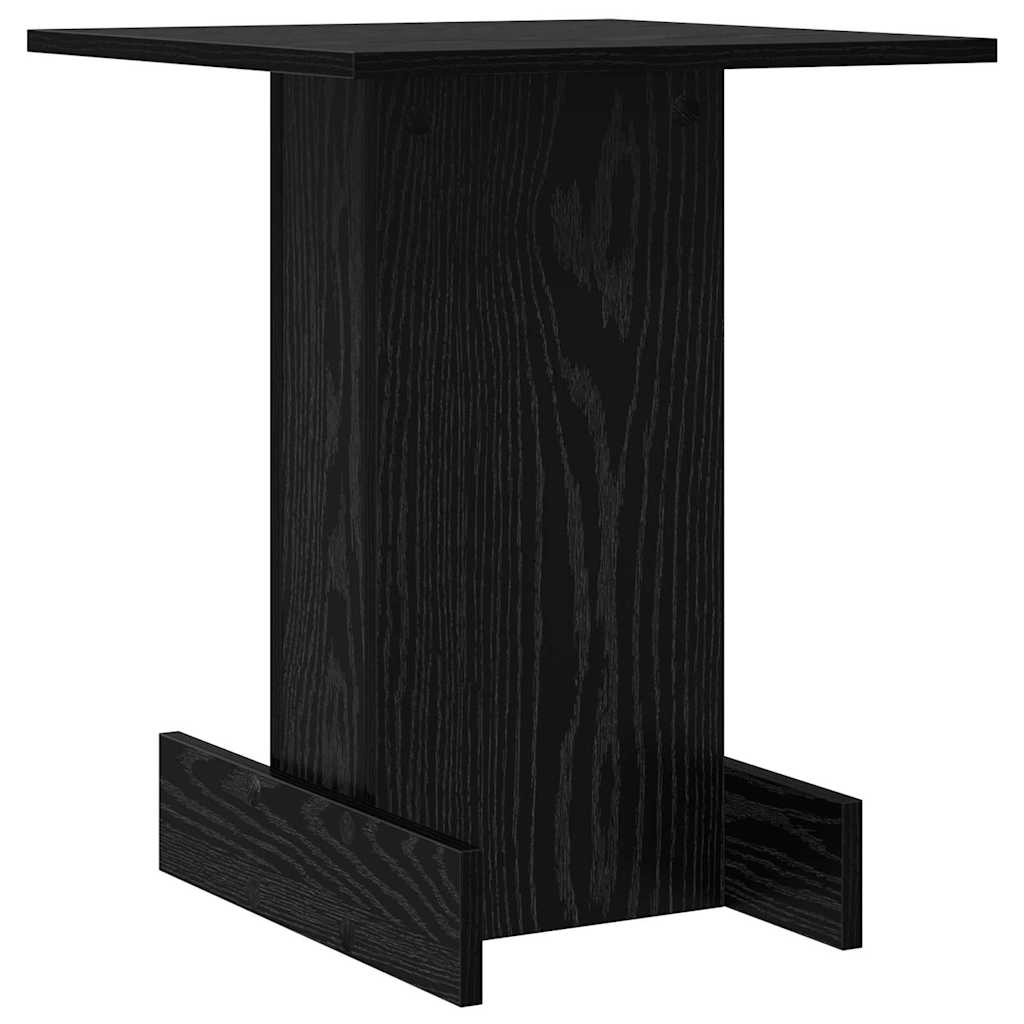 vidaXL End Table Μαύρη Οξυά 44,5 x 45 x 55 εκ Επεξεργασμένο ξύλο