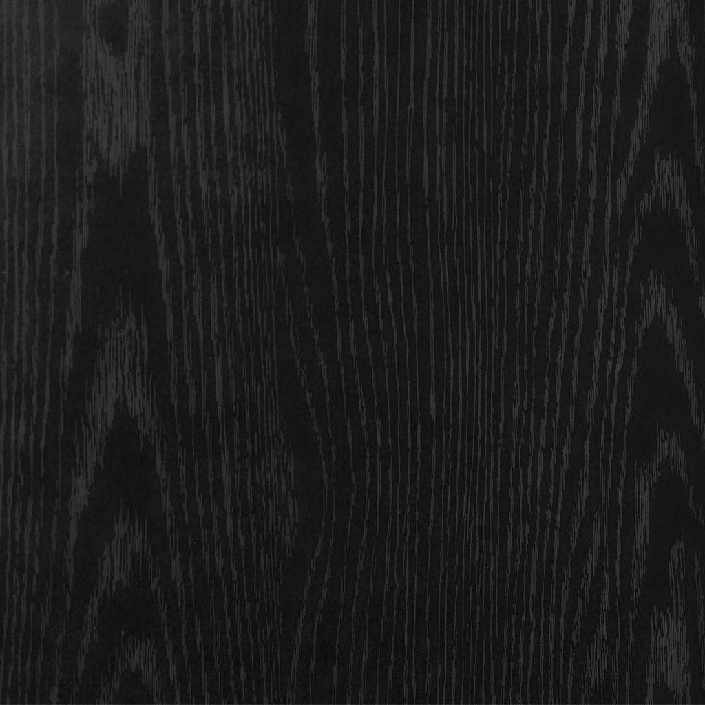 vidaXL End Table Μαύρη Οξυά 44,5 x 45 x 55 εκ Επεξεργασμένο ξύλο