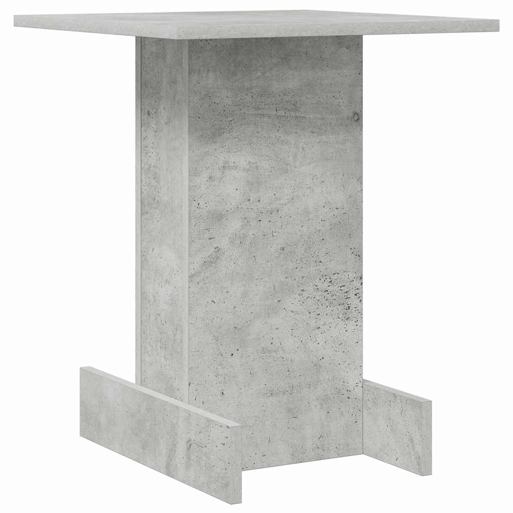 vidaXL End Table Σκυρόδεμα Γκρι 44,5 x 45 x 55 εκ Επεξεργασμένο ξύλο
