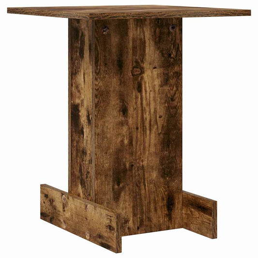 vidaXL End Table Καπνιστό Δρύς 44,5 x 45 x 55 εκ Επεξεργασμένο ξύλο