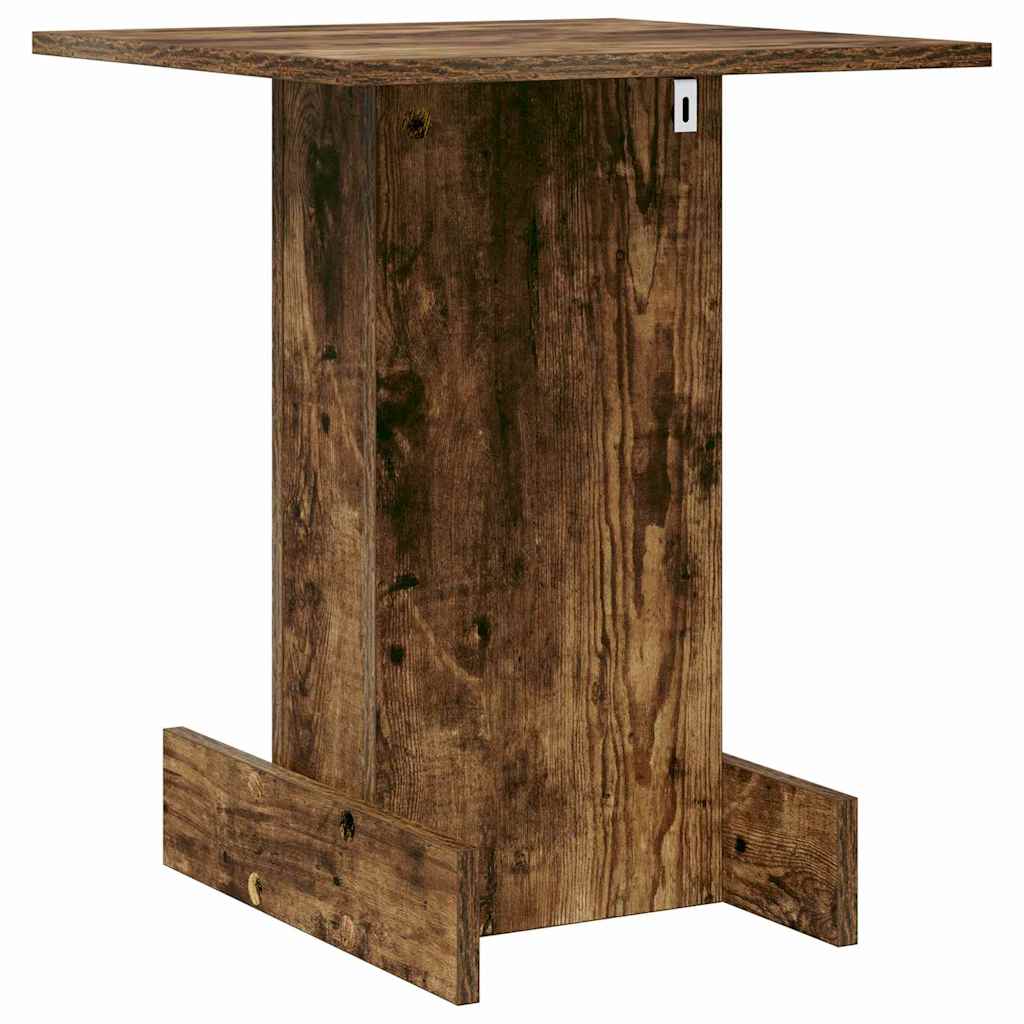 vidaXL End Table Καπνιστό Δρύς 44,5 x 45 x 55 εκ Επεξεργασμένο ξύλο