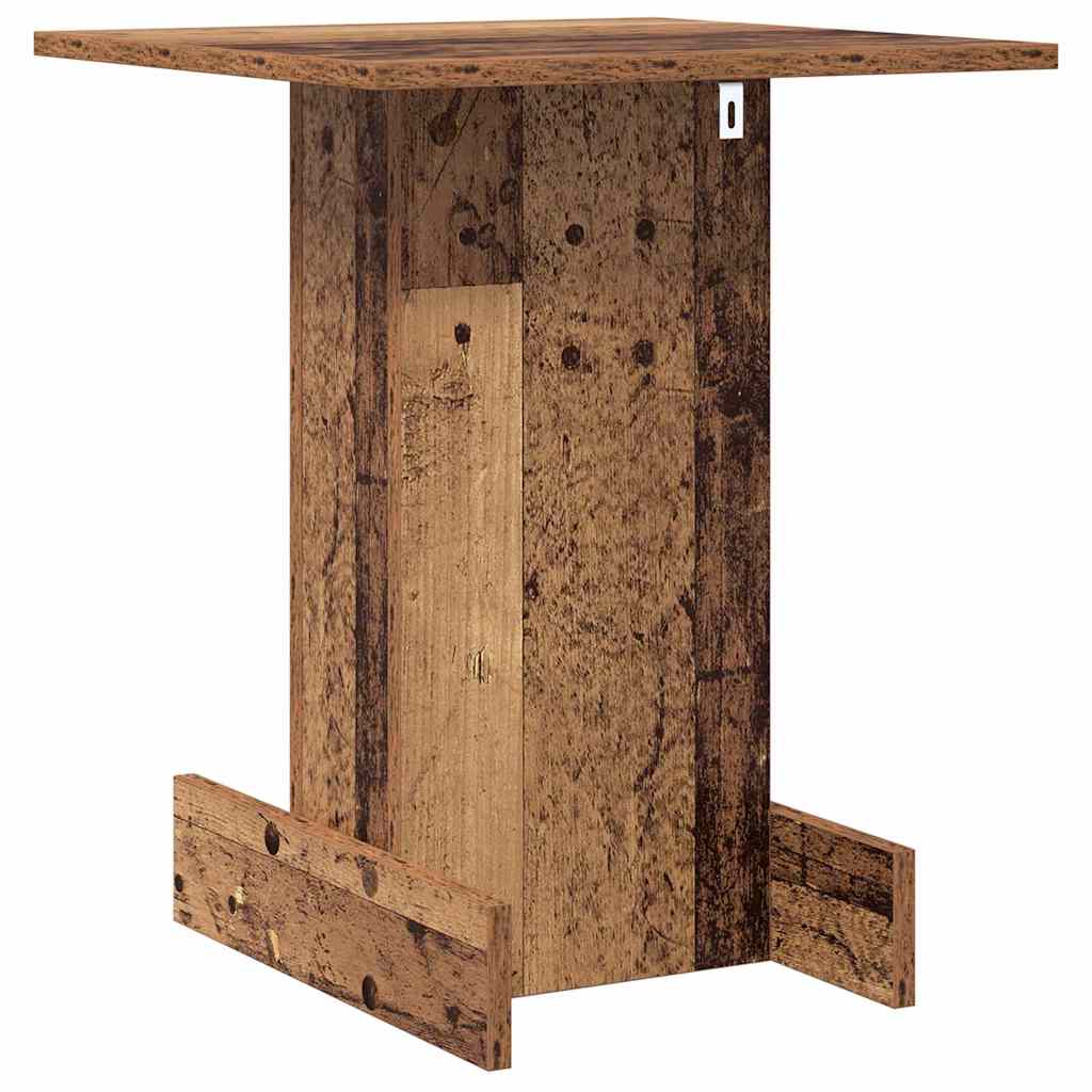 vidaXL End Table Παλιό ξύλο 44,5 x 45 x 55 εκ Επεξεργασμένο ξύλο
