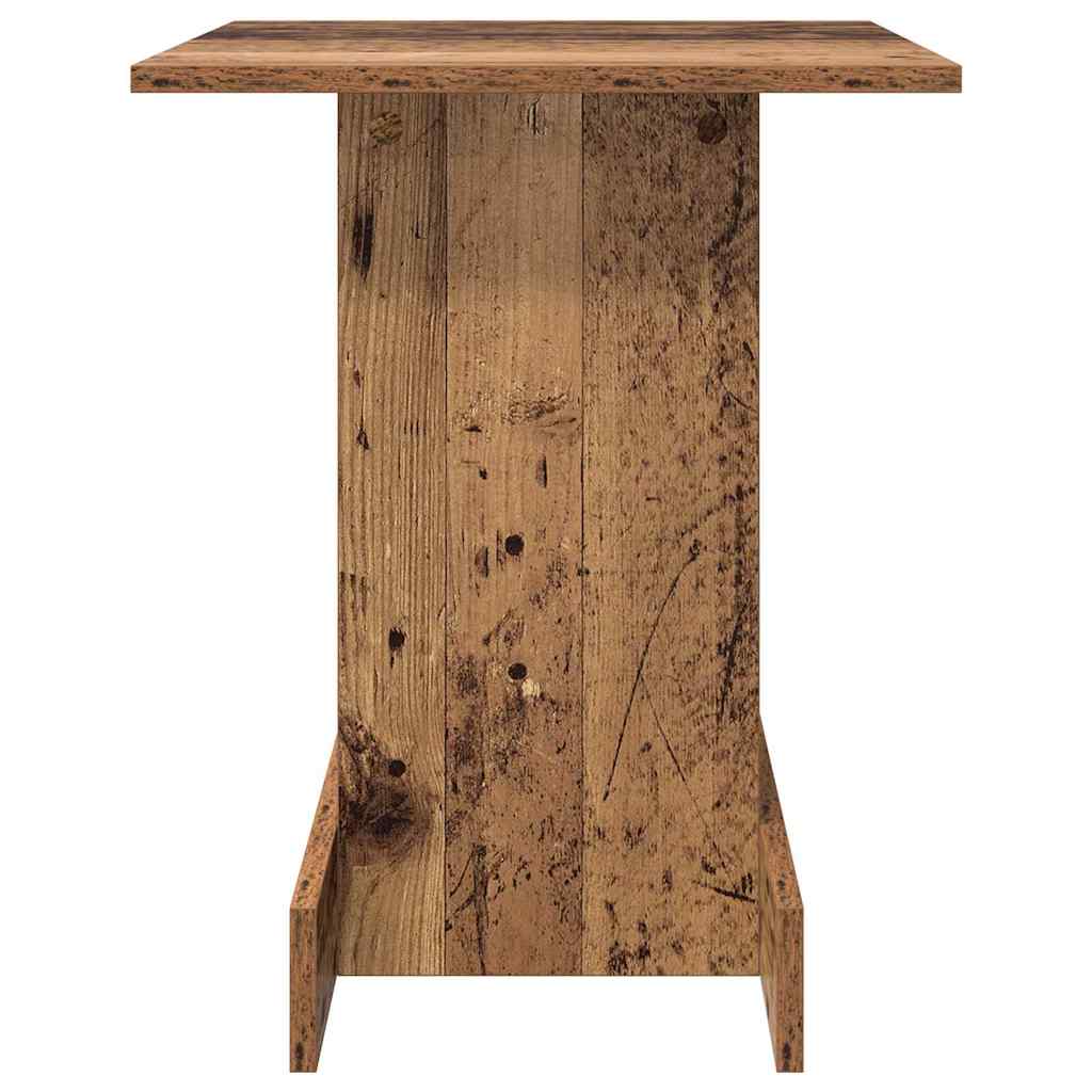 vidaXL End Table Παλιό ξύλο 44,5 x 45 x 55 εκ Επεξεργασμένο ξύλο