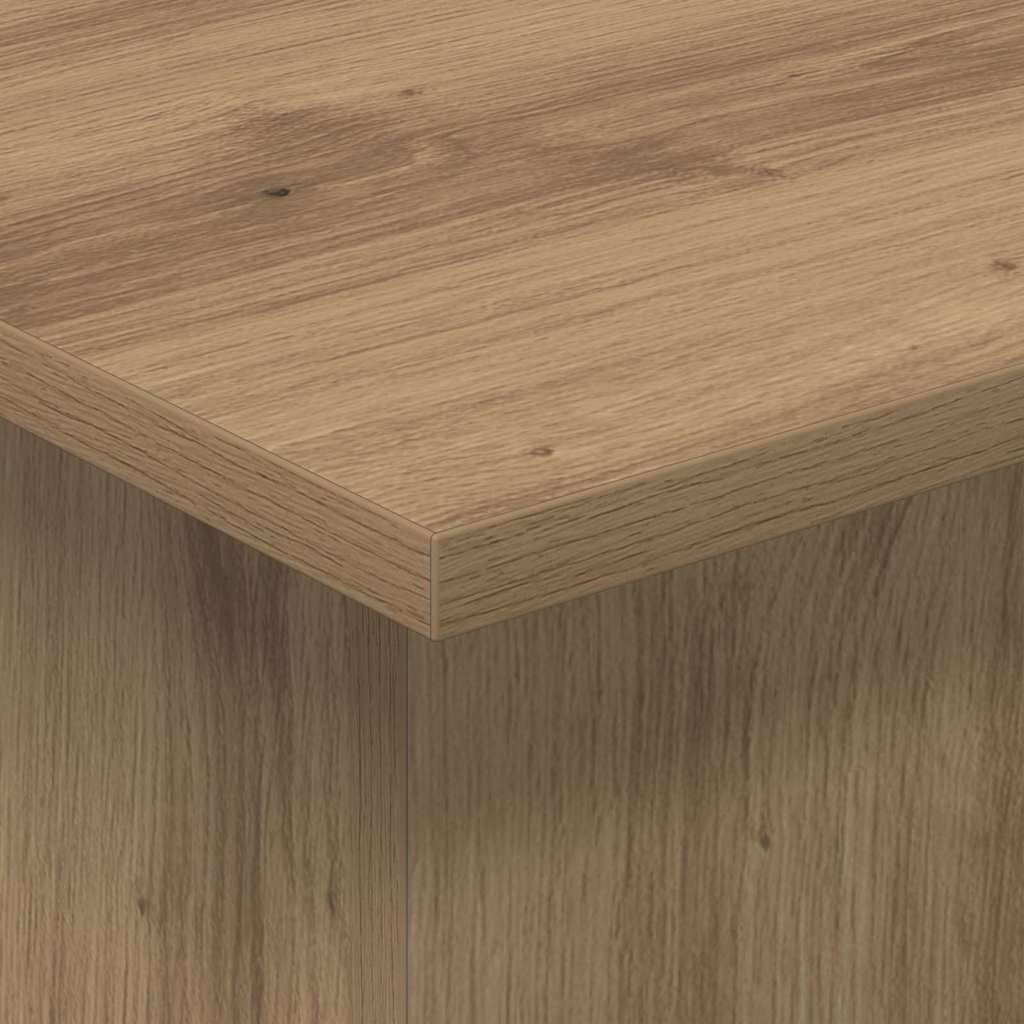 vidaXL End Table Artisan Oak 44,5 x 45 x 55 εκ Επεξεργασμένο ξύλο
