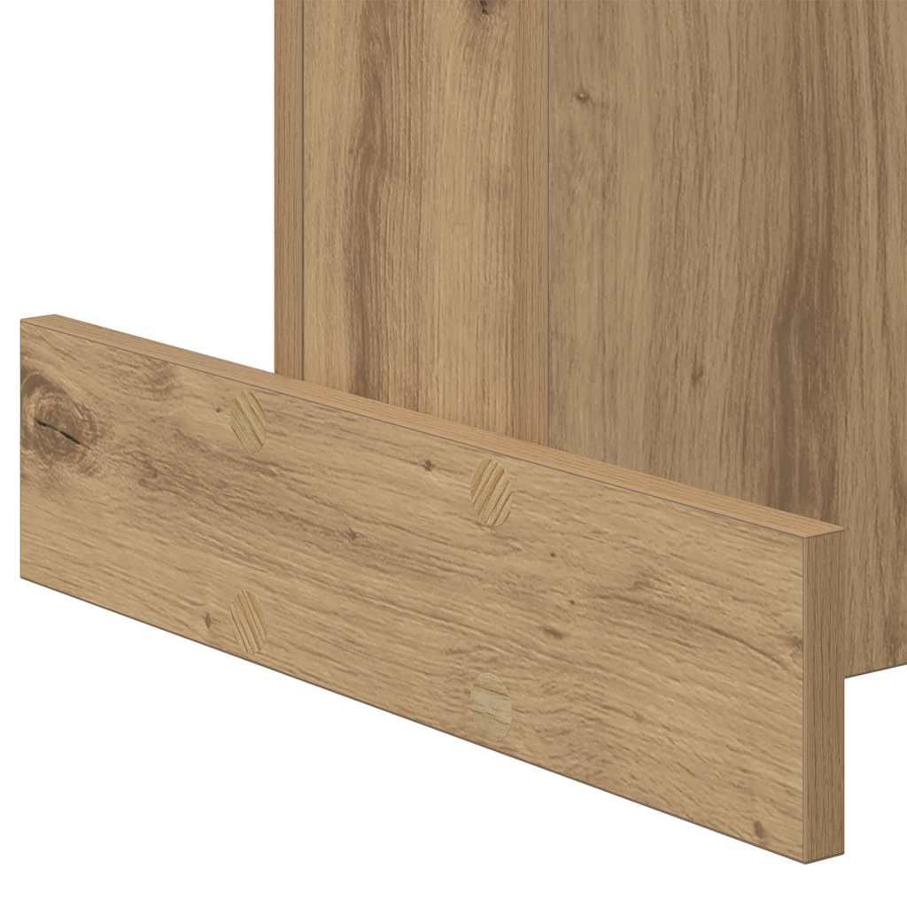 vidaXL End Table Artisan Oak 44,5 x 45 x 55 εκ Επεξεργασμένο ξύλο