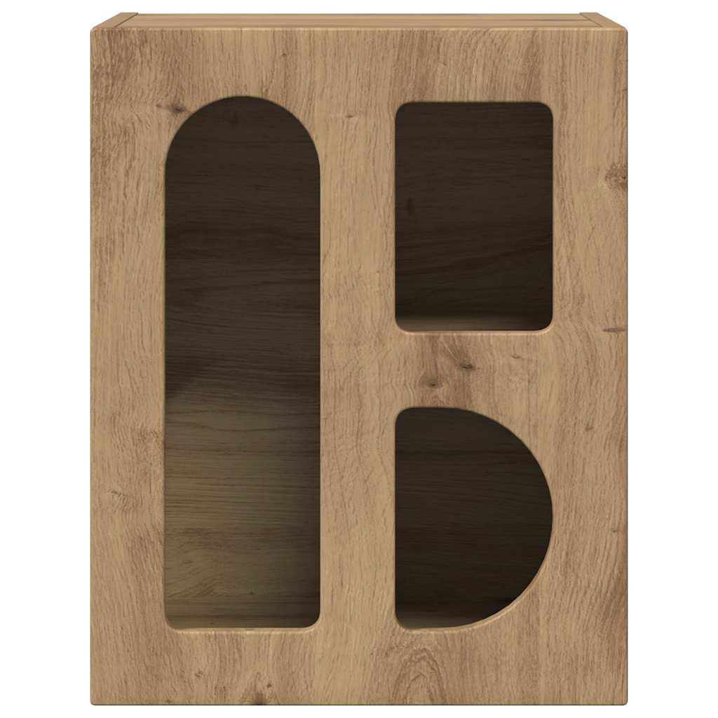 vidaXL Κομοδίνο 2 pcs Artisan Oak 40 x 35 x 50 εκ. Επεξεργασμένο ξύλο