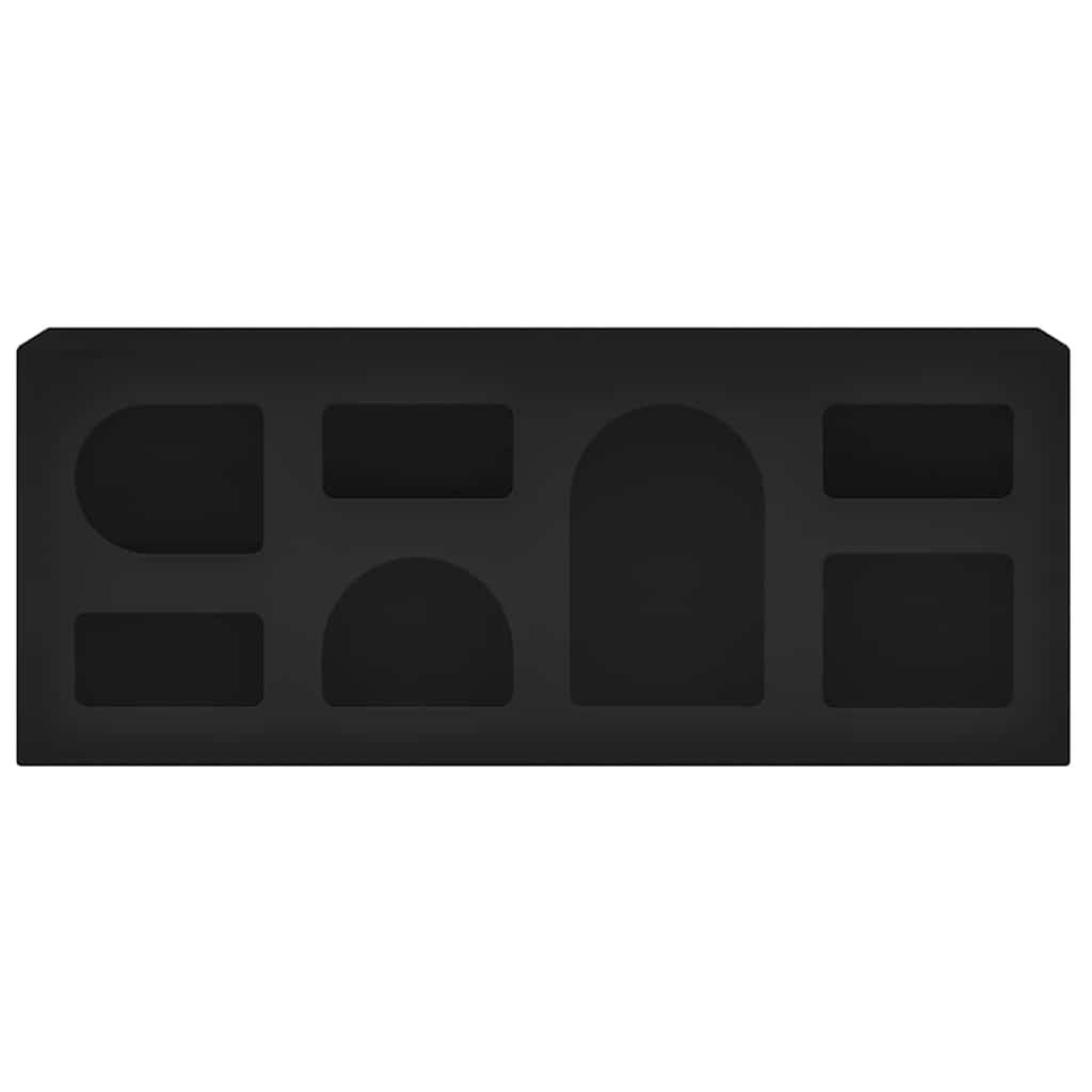 vidaXL Ντουλάπι TV Μαύρο 100 x 35 x 40 εκ Επεξεργασμένο ξύλο