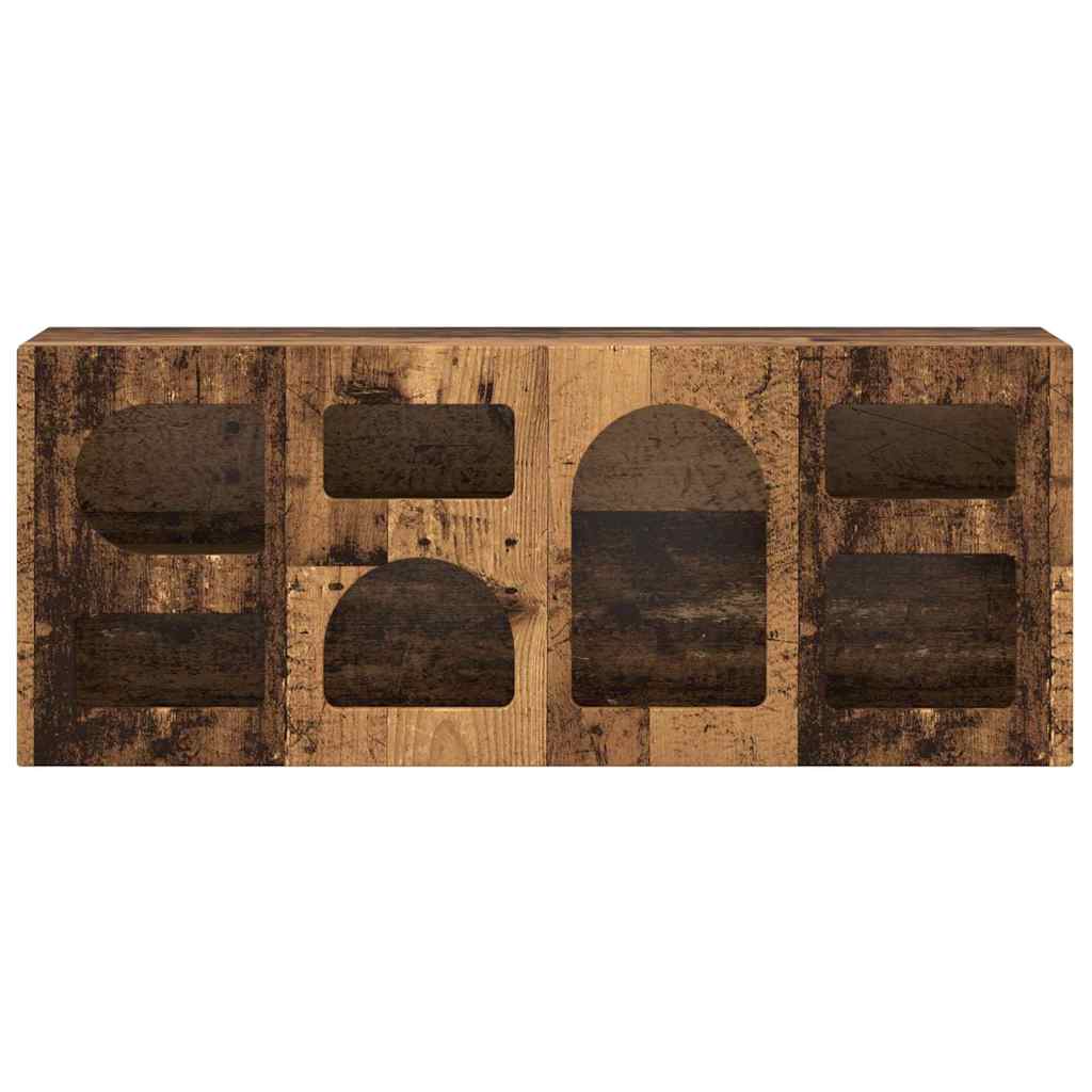 vidaXL Ντουλάπι TV Παλιό ξύλο 100 x 35 x 40 εκ Επεξεργασμένο ξύλο