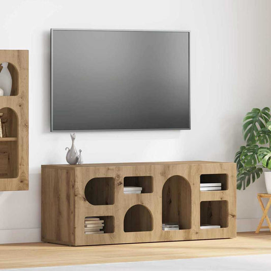 vidaXL Ντουλάπι TV Artisan Oak 100 x 35 x 40 εκ Επεξεργασμένο ξύλο