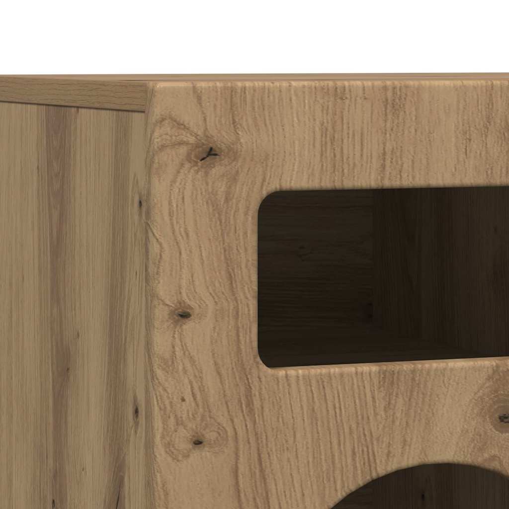 vidaXL Ντουλάπι TV Artisan Oak 80 x 35 x 40 εκ Επεξεργασμένο ξύλο