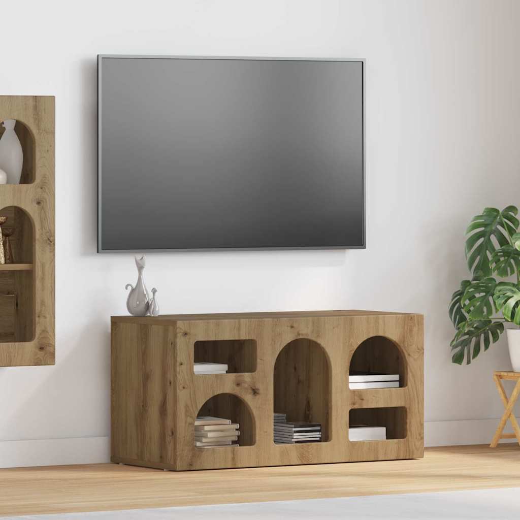 vidaXL Ντουλάπι TV Artisan Oak 80 x 35 x 40 εκ Επεξεργασμένο ξύλο