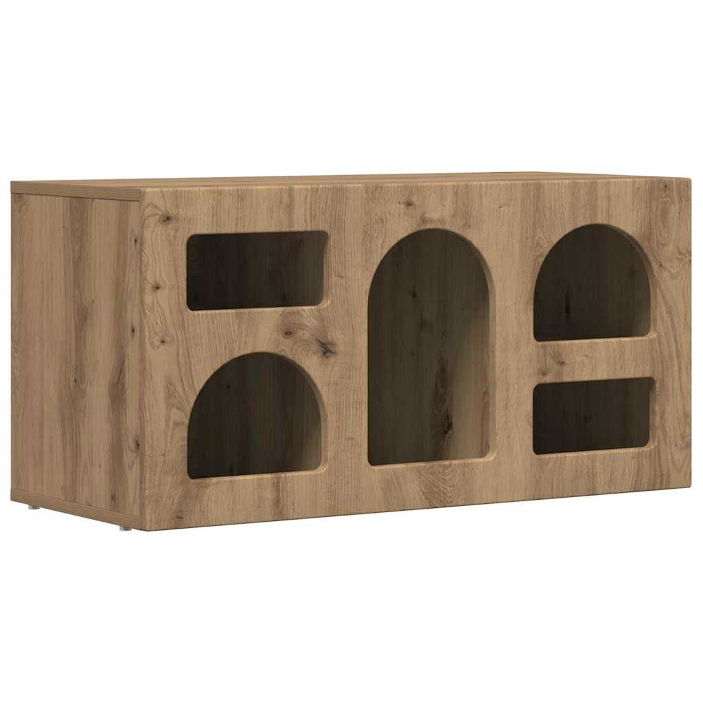 vidaXL Ντουλάπι TV Artisan Oak 80 x 35 x 40 εκ Επεξεργασμένο ξύλο