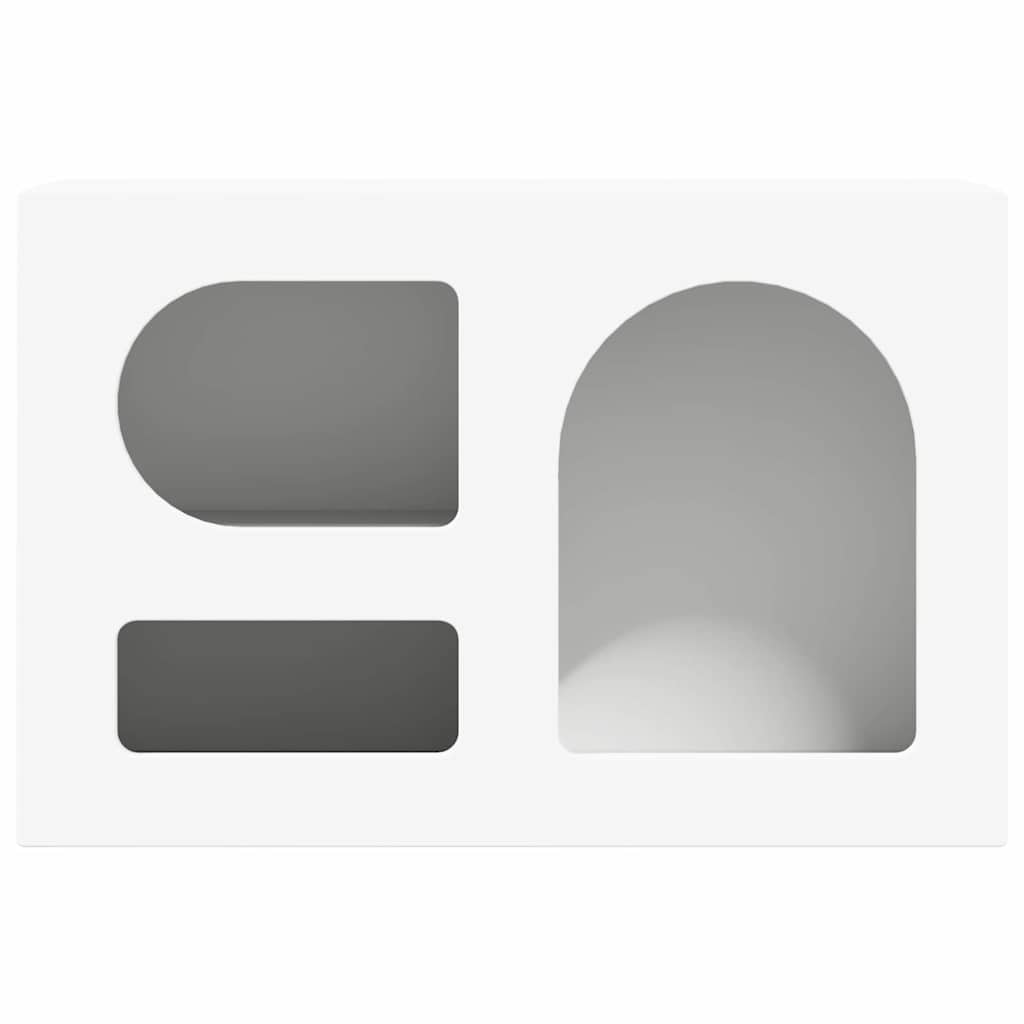 vidaXL Ντουλάπι TV Λευκό 60 x 35 x 40 εκ. Επεξεργασμένο ξύλο