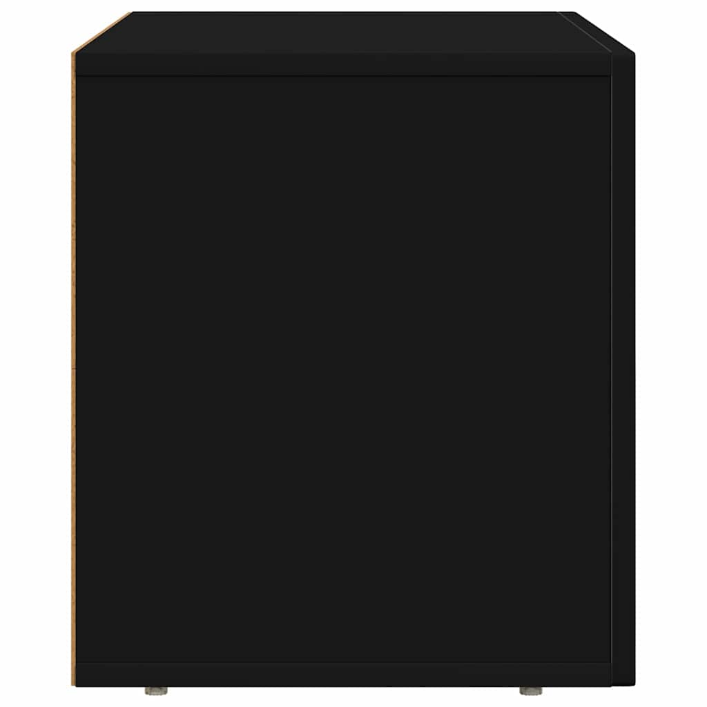 vidaXL Ντουλάπι TV Μαύρο 60 x 35 x 40 εκ. Επεξεργασμένο ξύλο