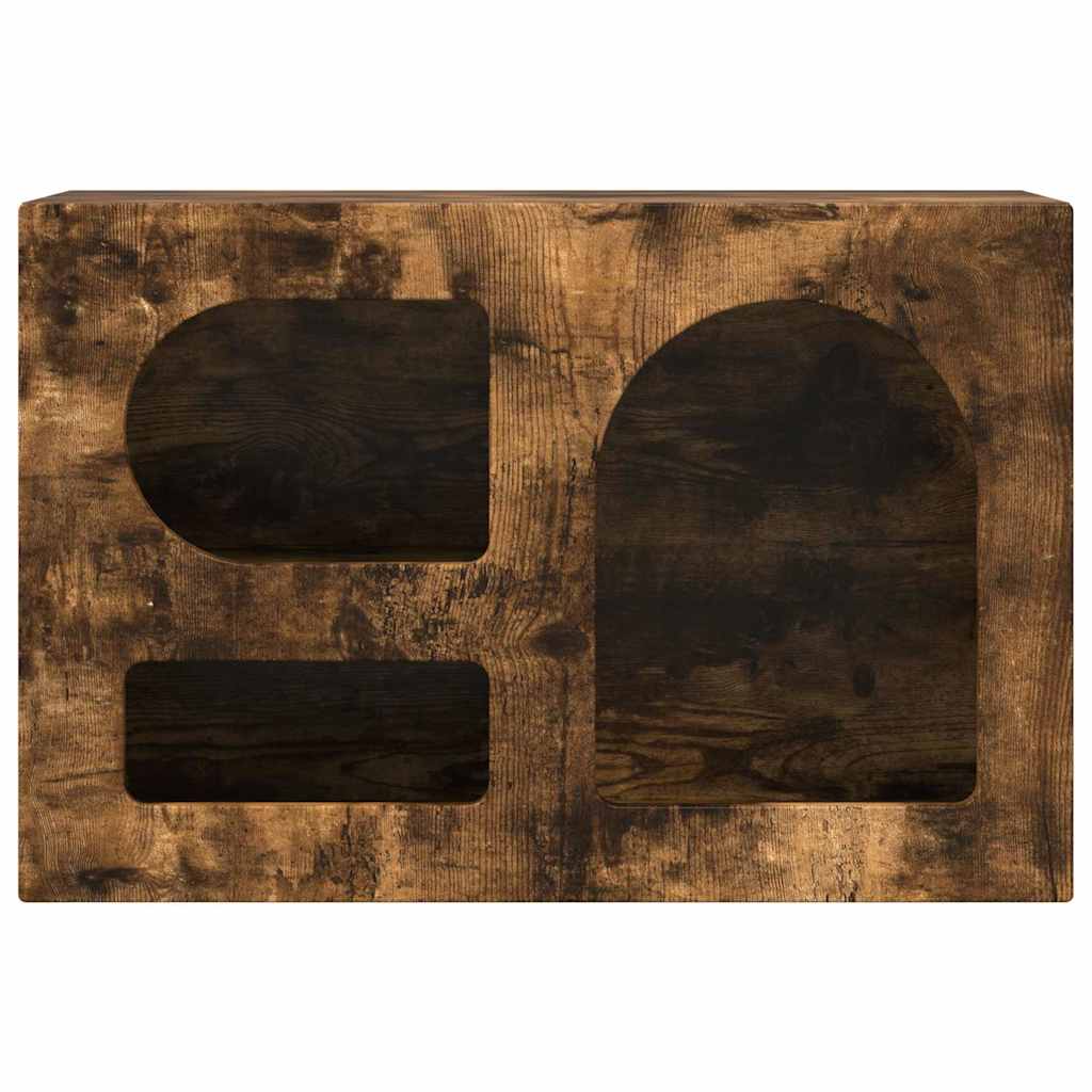 vidaXL Ντουλάπι TV Καπνιστό Δρύς 60 x 35 x 40 εκ. Επεξεργασμένο ξύλο