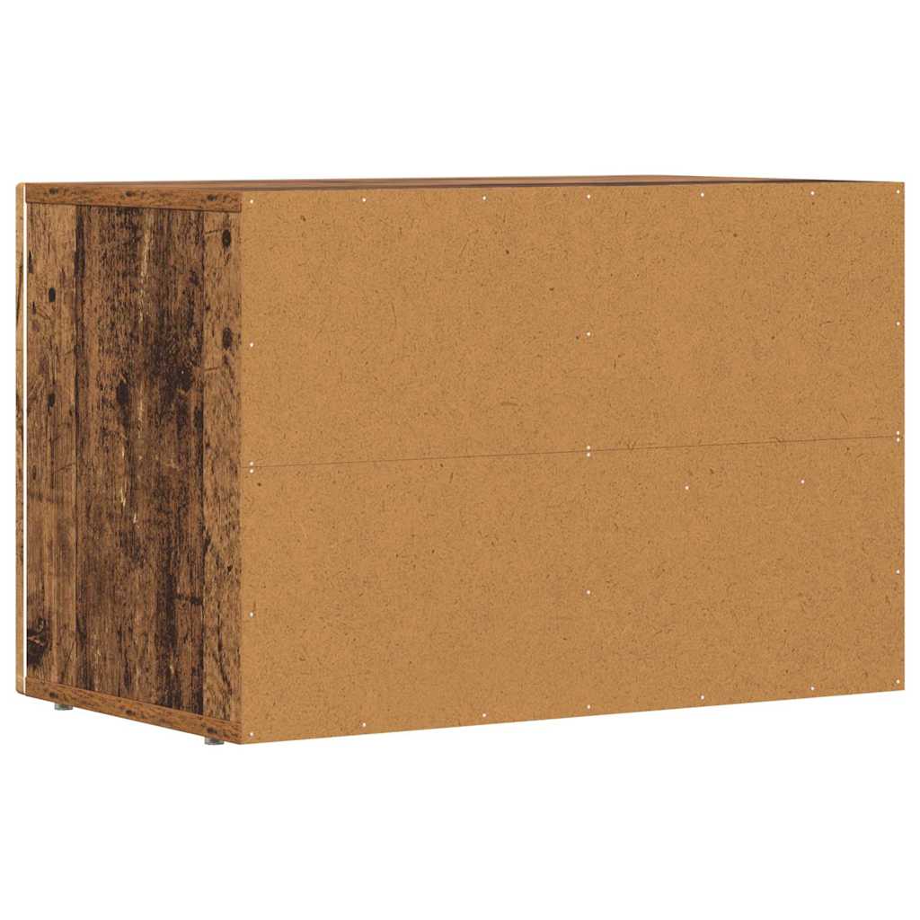 vidaXL Ντουλάπι TV Παλιό ξύλο 60 x 35 x 40 εκ. Επεξεργασμένο ξύλο