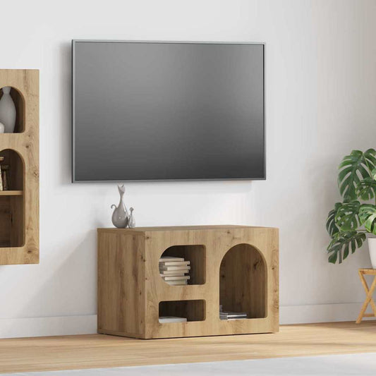 vidaXL Ντουλάπι TV Artisan Oak 60 x 35 x 40 εκ. Επεξεργασμένο ξύλο