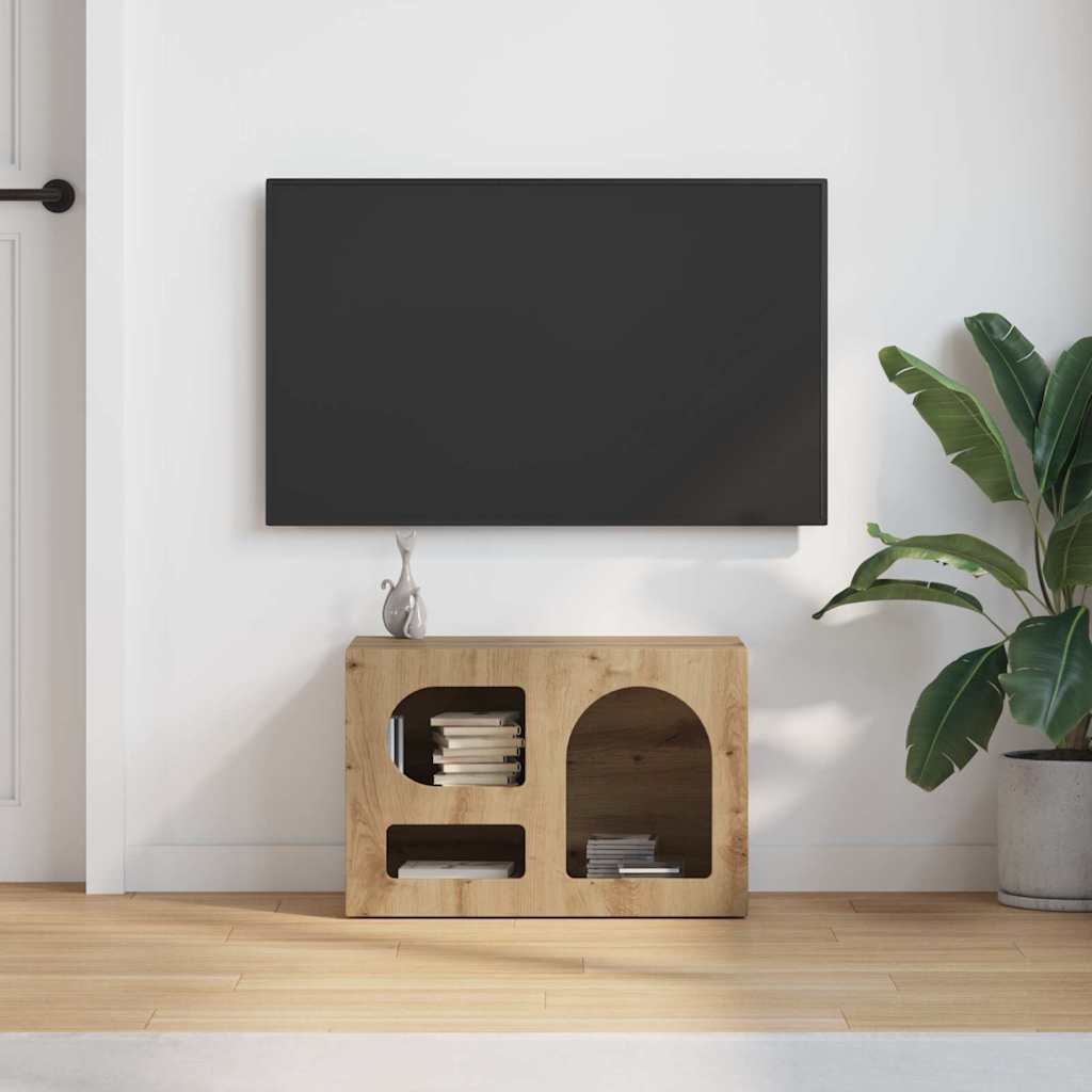 vidaXL Ντουλάπι TV Artisan Oak 60 x 35 x 40 εκ. Επεξεργασμένο ξύλο