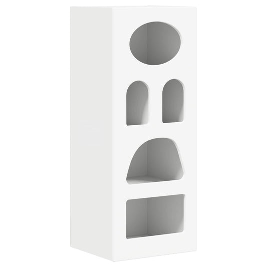 vidaXL Πλαϊνό γραφείο Λευκό 40 x 35 x 100,5 εκ Επεξεργασμένο ξύλο