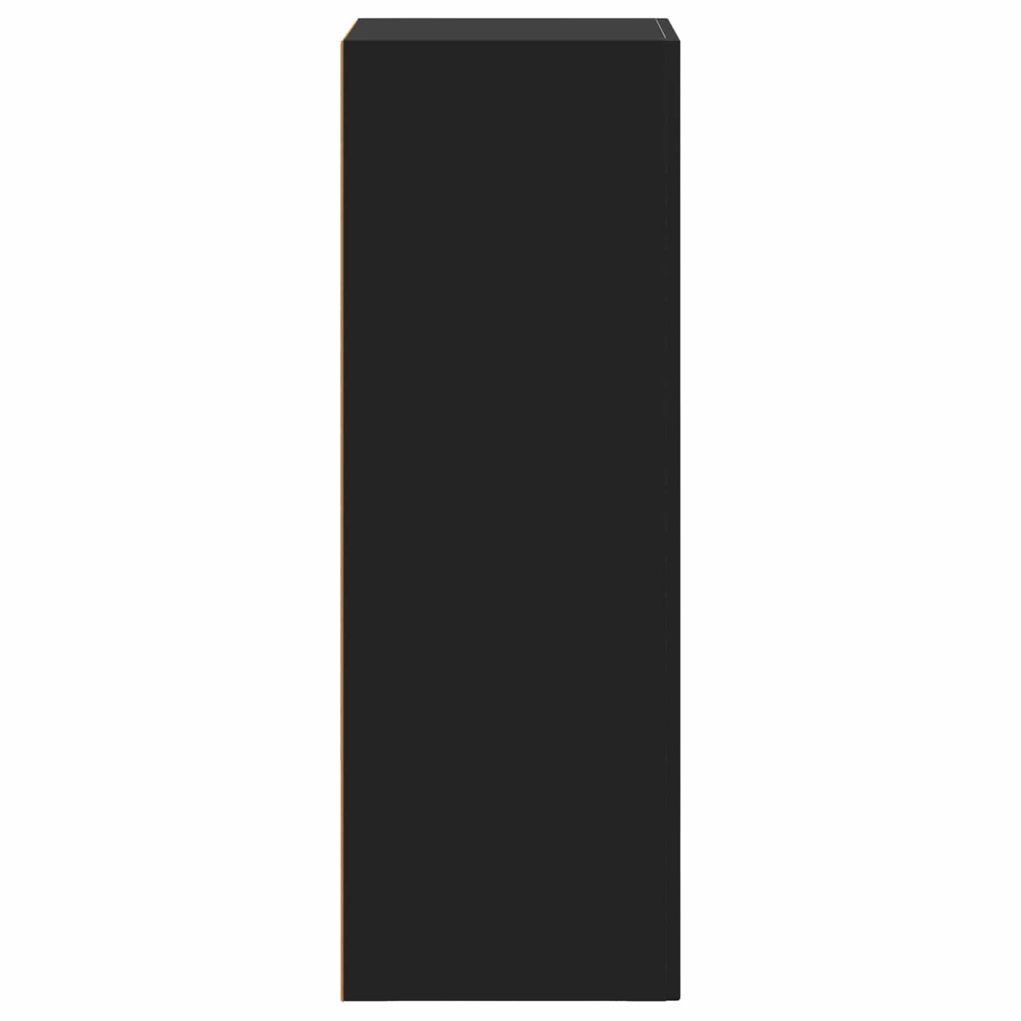 vidaXL Πλαϊνό γραφείο Μαύρο 40 x 35 x 100,5 εκ Επεξεργασμένο ξύλο