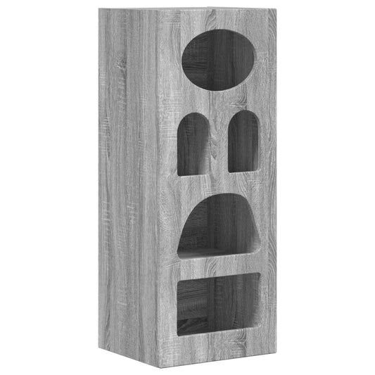 vidaXL Πλαϊνό γραφείο Γκρίζο Σονομα 40 x 35 x 100,5 εκ