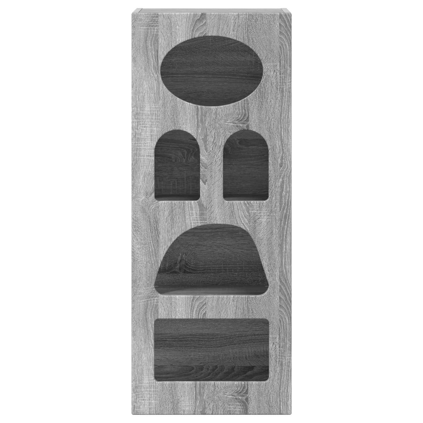 vidaXL Πλαϊνό γραφείο Γκρίζο Σονομα 40 x 35 x 100,5 εκ