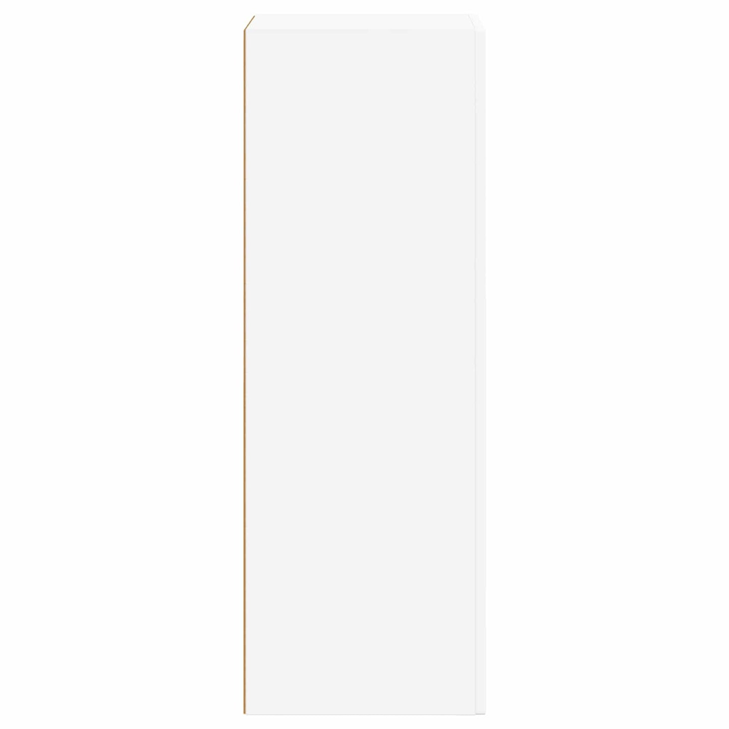 vidaXL Πλαϊνό γραφείο Λευκό 40 x 35 x 100.5 εκ Επεξεργασμένο ξύλο