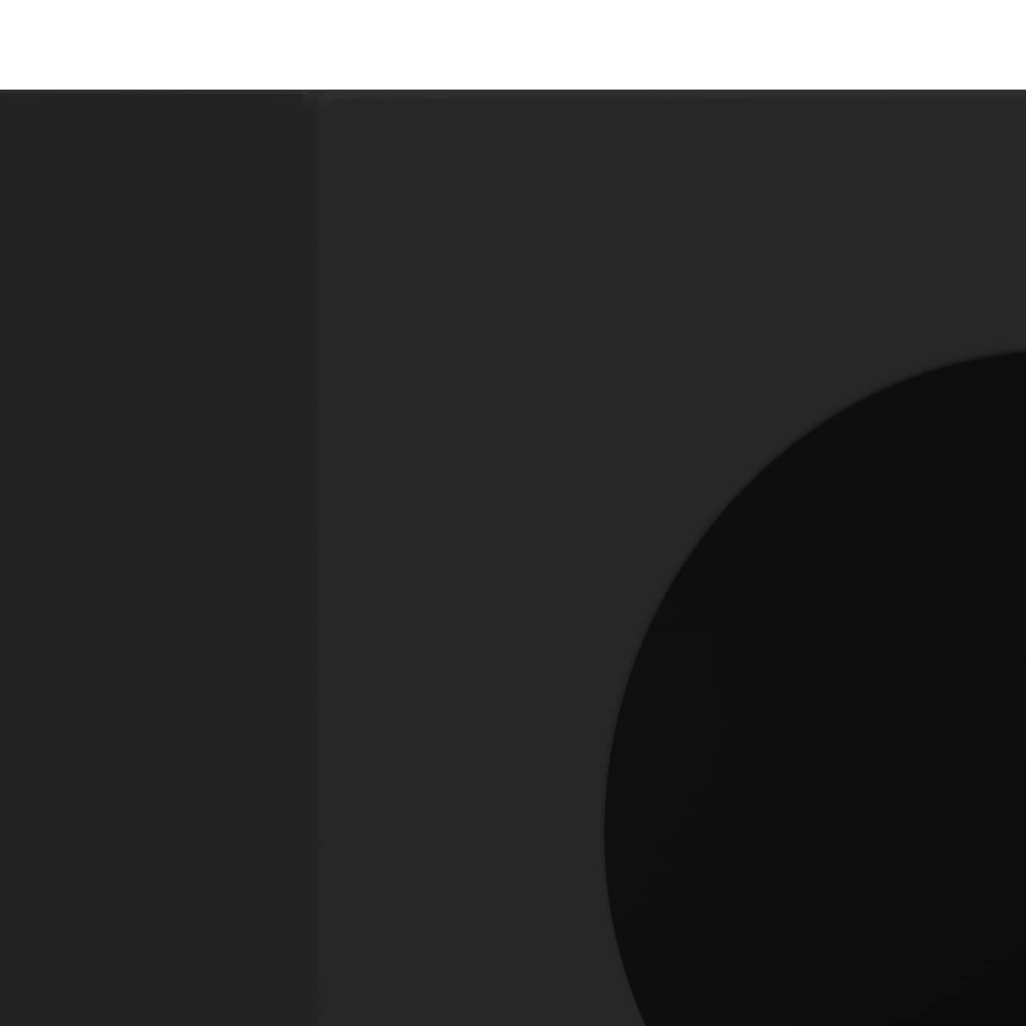 vidaXL Πλαϊνό γραφείο Μαύρο 40 x 35 x 100.5 εκ Επεξεργασμένο ξύλο