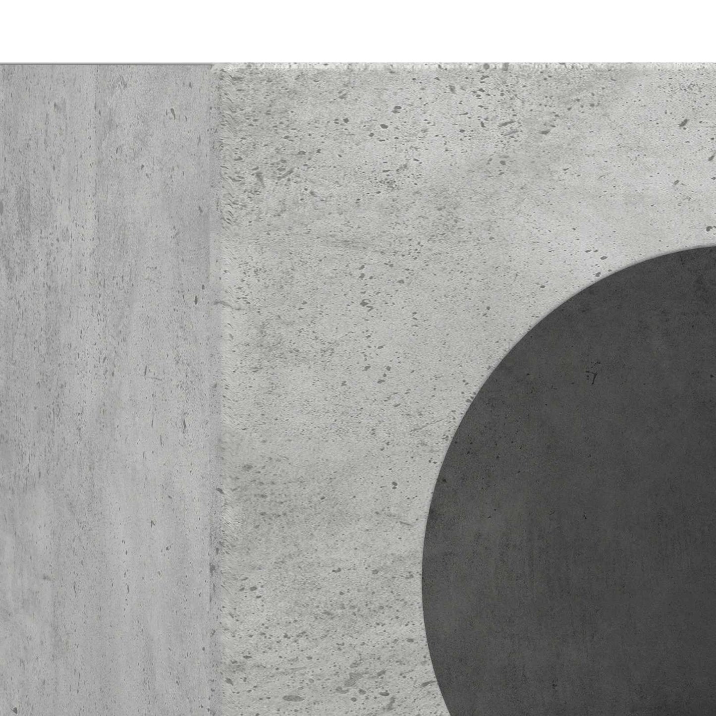 vidaXL Πλαϊνό γραφείο Σκυρόδεμα Γκρι 40 x 35 x 100.5 εκ