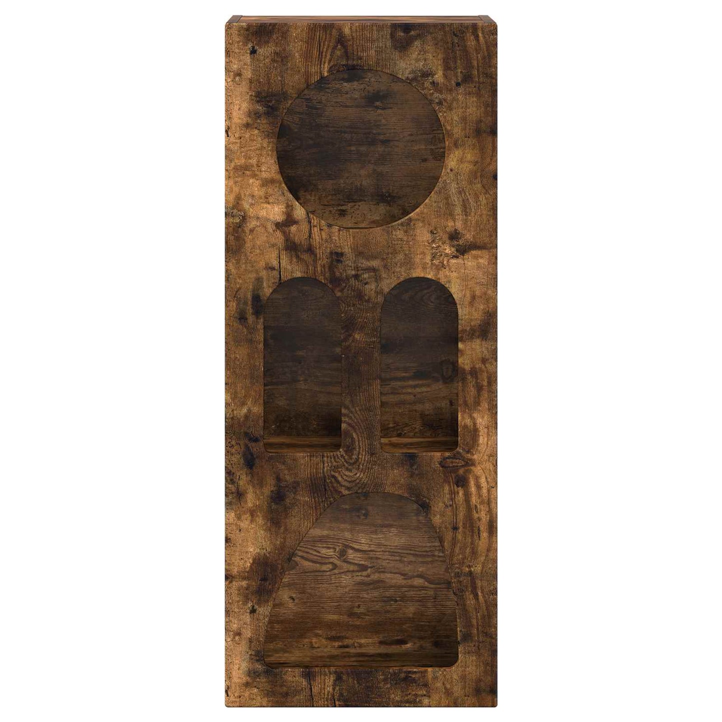 vidaXL Πλαϊνό γραφείο Καπνιστό Δρύς 40 x 35 x 100.5 εκ