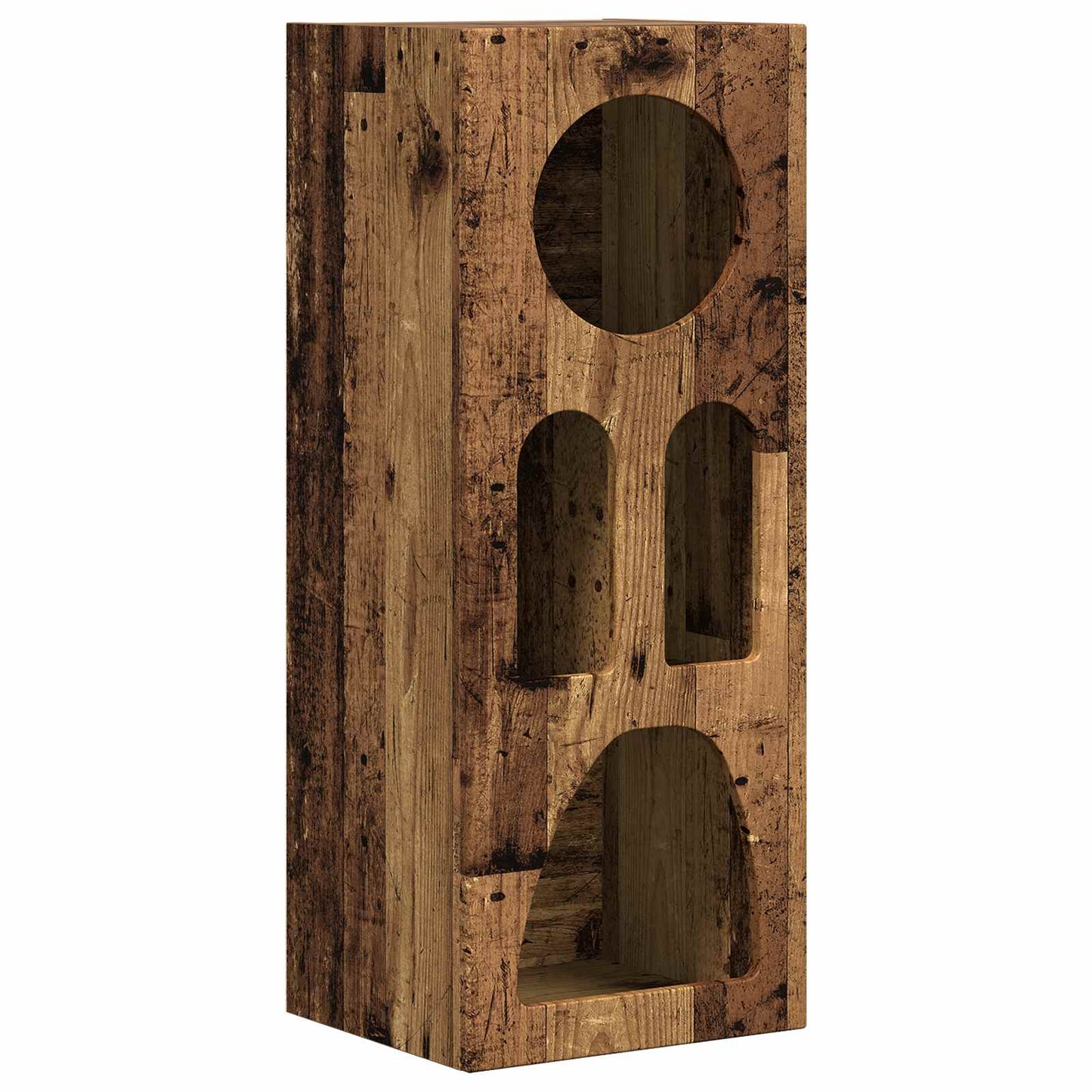 vidaXL Πλαϊνό γραφείο Παλιό ξύλο 40 x 35 x 100.5 εκ Επεξεργασμένο ξύλο